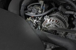 Subaru BRZ Dipstick Handle - Perrin Performance - Loop Style - Black - `13-`25